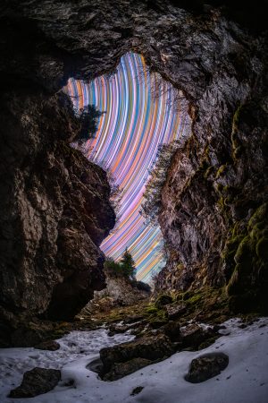 Celestial swirls from the depths